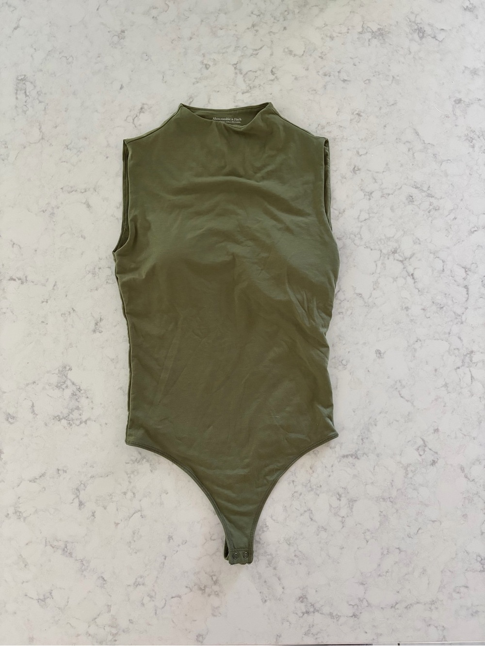 Abercrombie & Fitch Olive Bodysuit